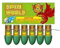 Spinners - Spin World  Pack of 6 - $2.00